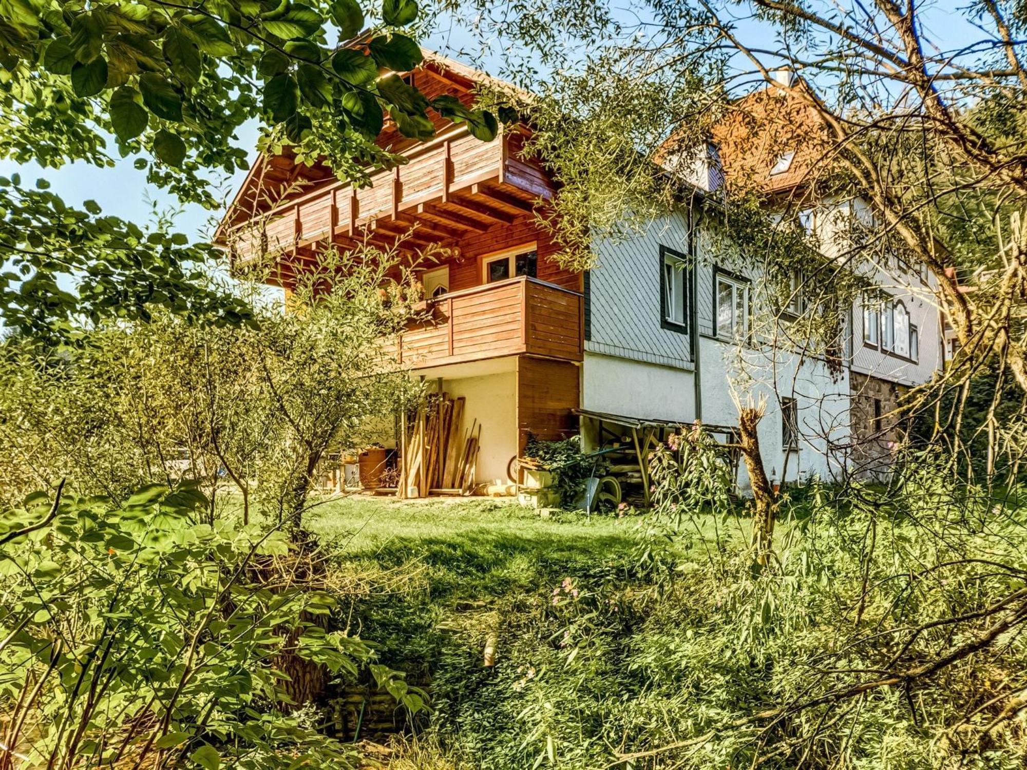 Apartment Thuringian Forest With Balcony Gießübel Εξωτερικό φωτογραφία