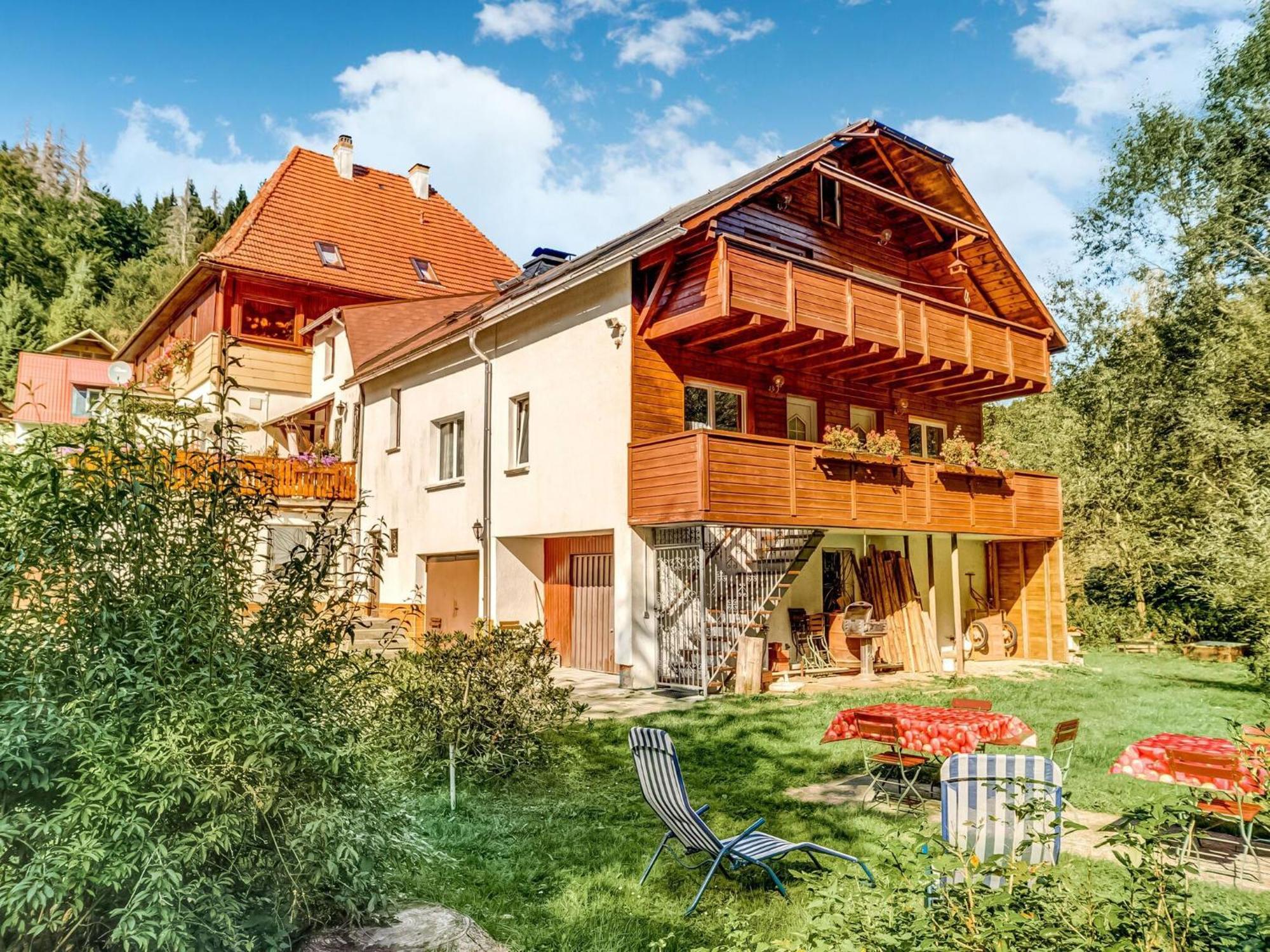 Apartment Thuringian Forest With Balcony Gießübel Εξωτερικό φωτογραφία